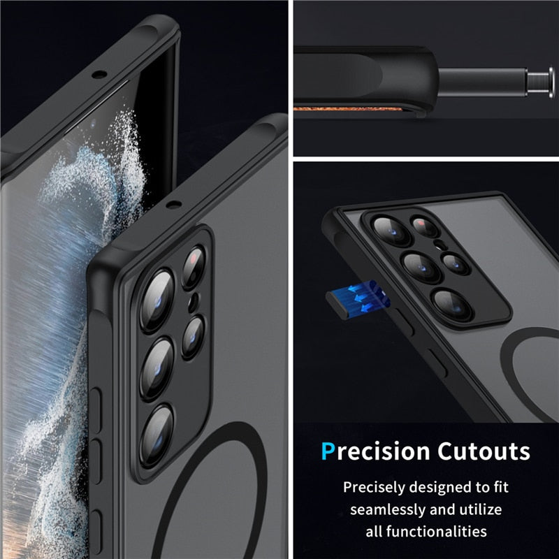 Tough Magnetic Case for Samsung Phones - Cofik