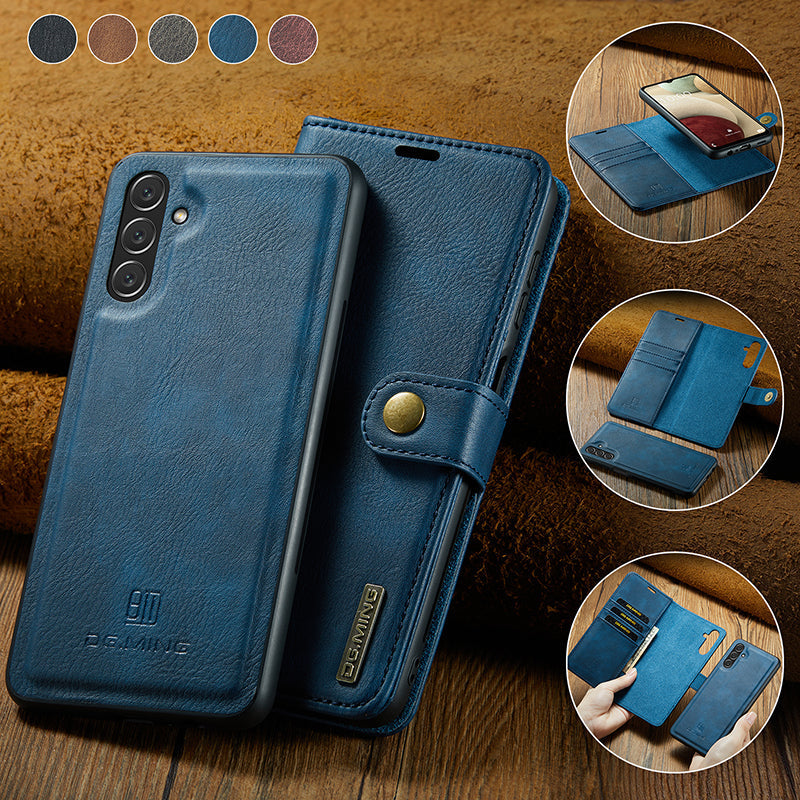 Detachable Leather Flip Cover for Samsung Galaxy