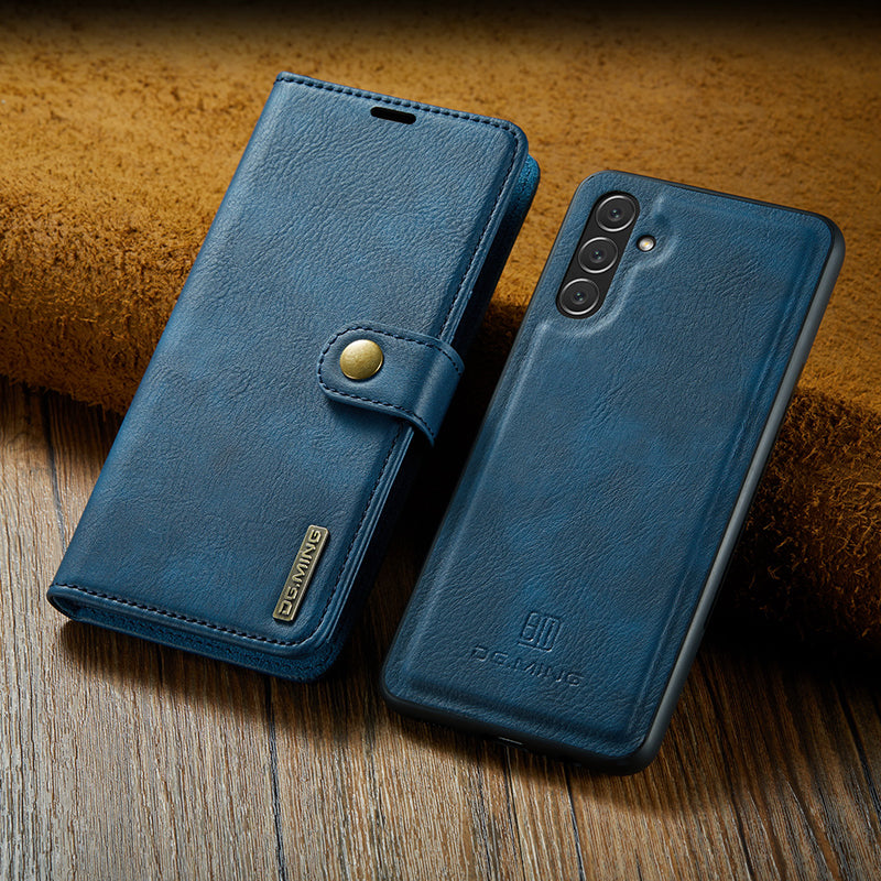 Detachable Leather Flip Cover for Samsung Galaxy