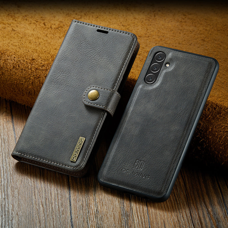 Detachable Leather Flip Cover for Samsung Galaxy