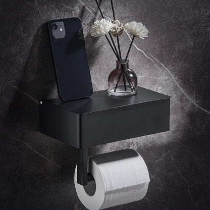 Easy Install Bathroom Toilet Paper Storage Holder