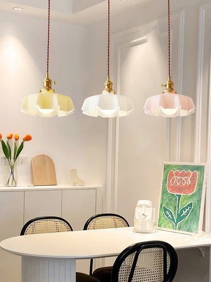 Elegant Floral Pendant Ceiling Light