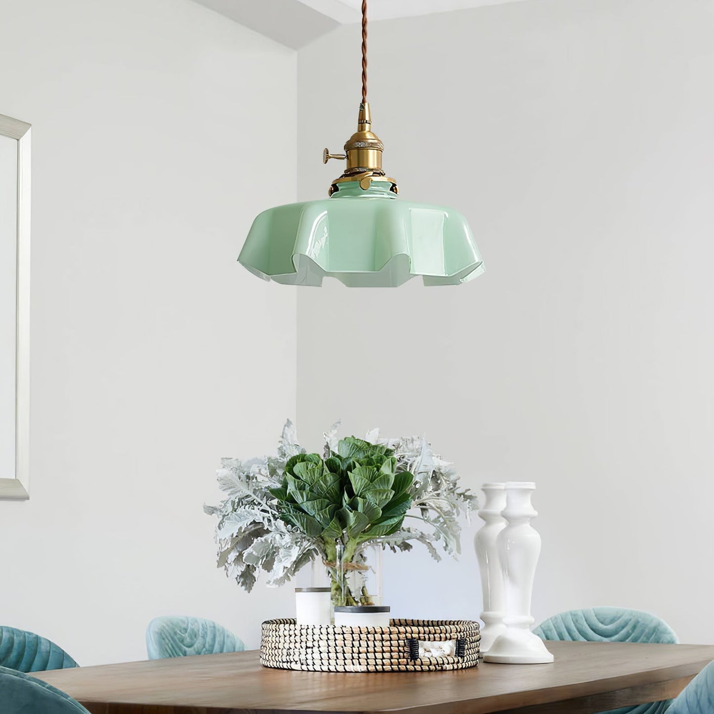 Elegant Floral Pendant Ceiling Light
