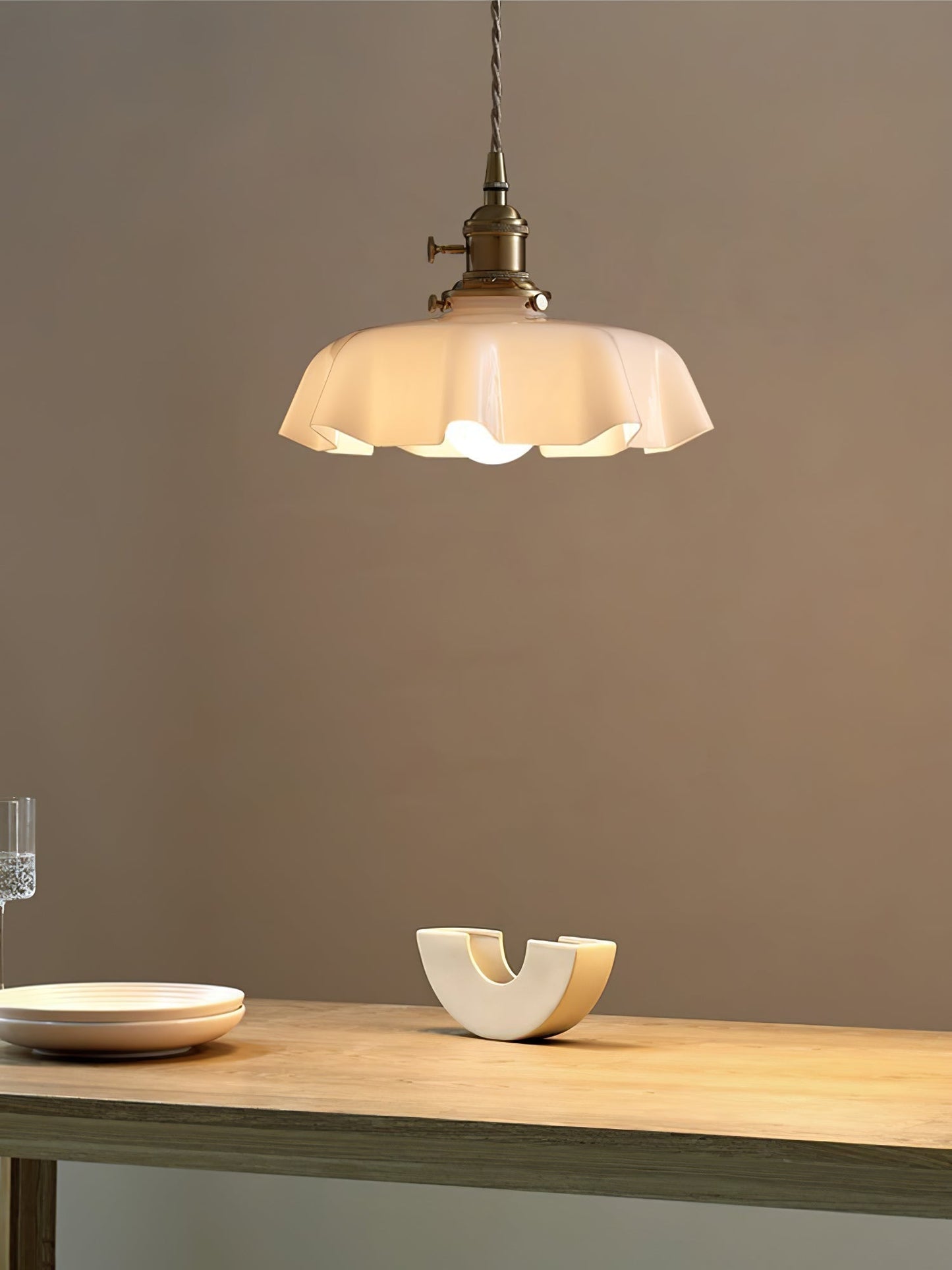 Elegant Floral Pendant Ceiling Light