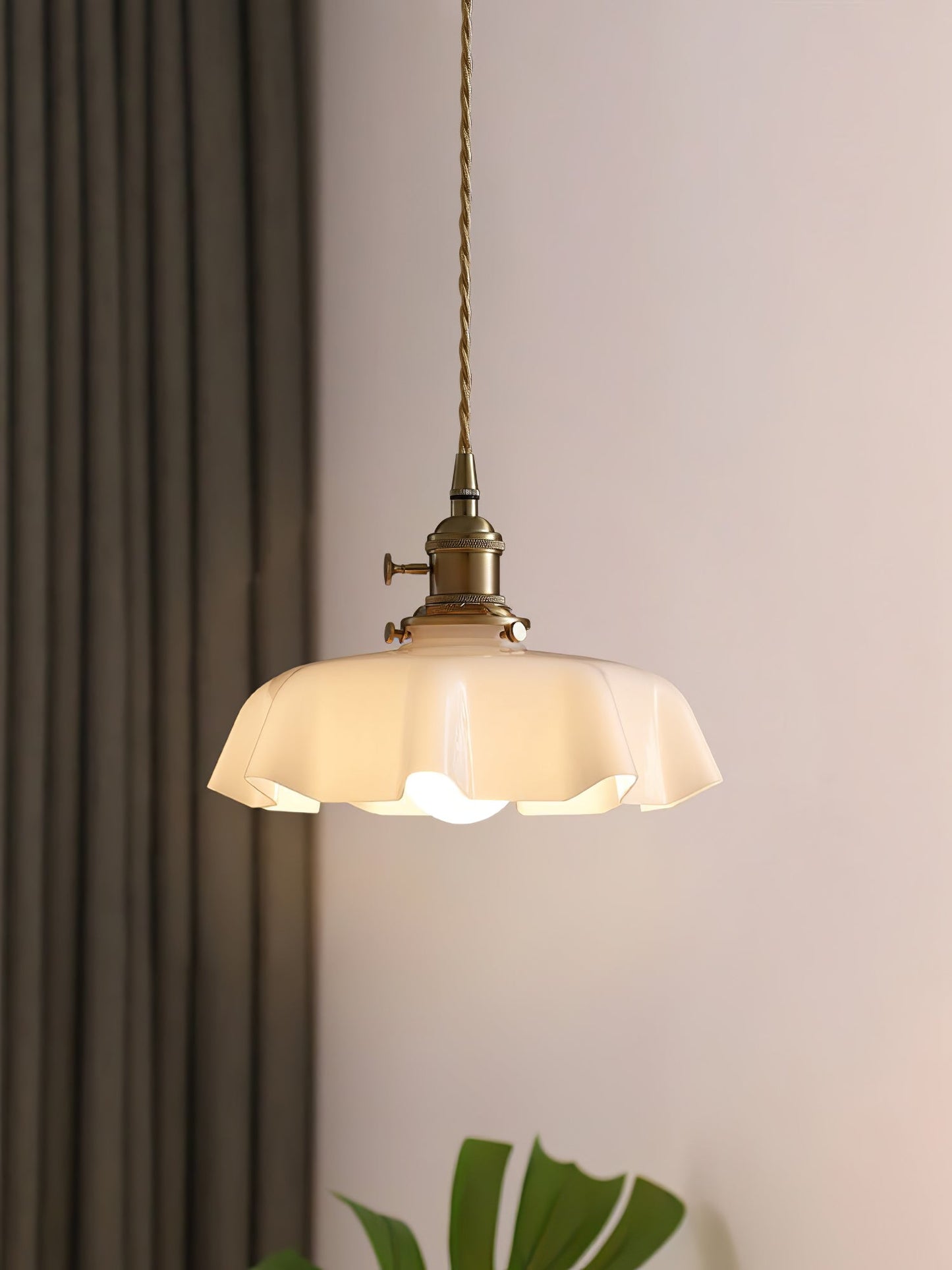 Elegant Floral Pendant Ceiling Light