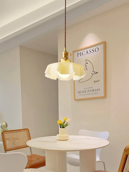Elegant Floral Pendant Ceiling Light