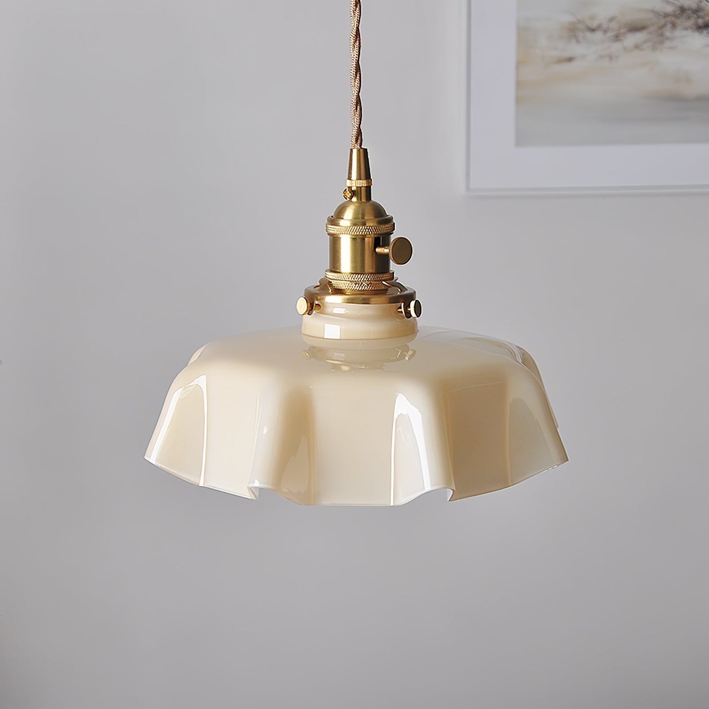 Elegant Floral Pendant Ceiling Light