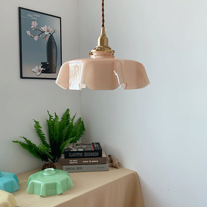Elegant Floral Pendant Ceiling Light