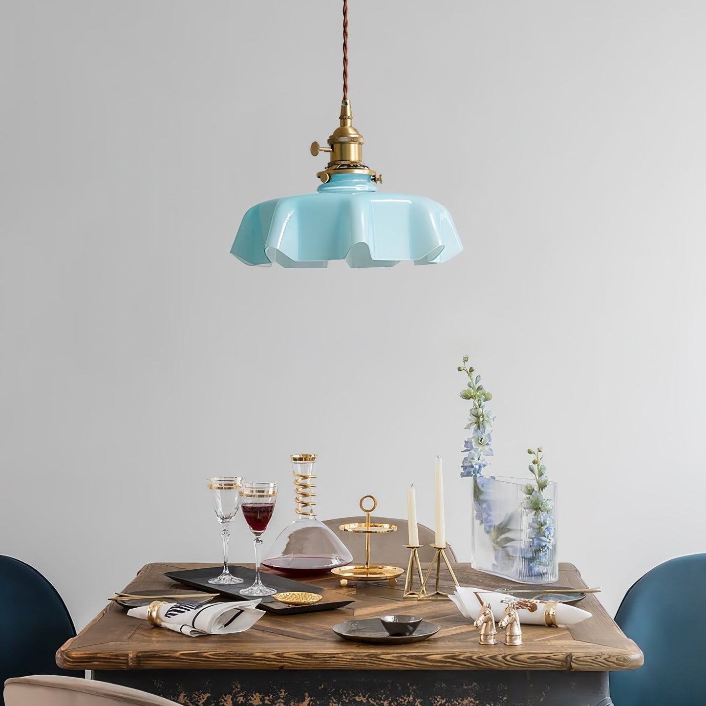 Elegant Floral Pendant Ceiling Light