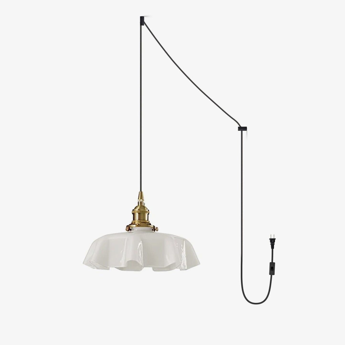 Elegant Floral Hanging Pendant Light