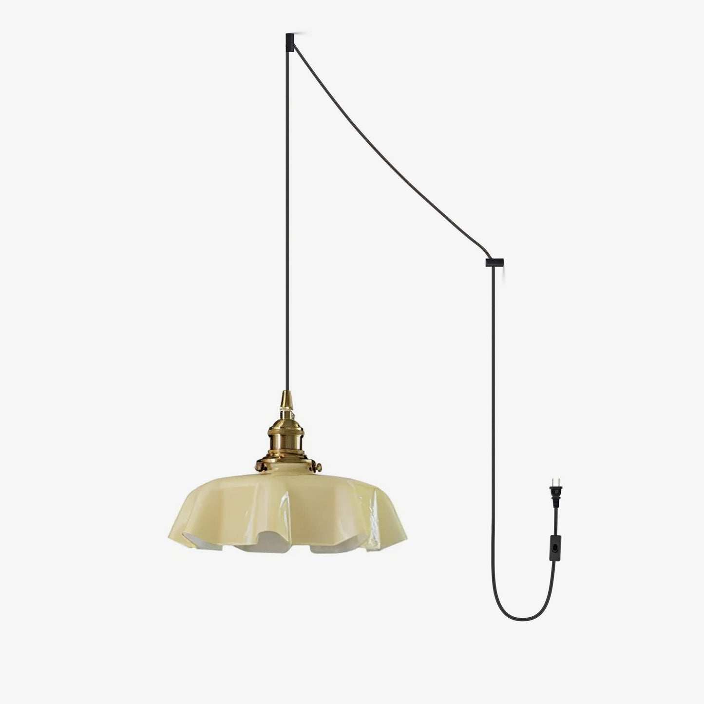 Elegant Floral Hanging Pendant Light