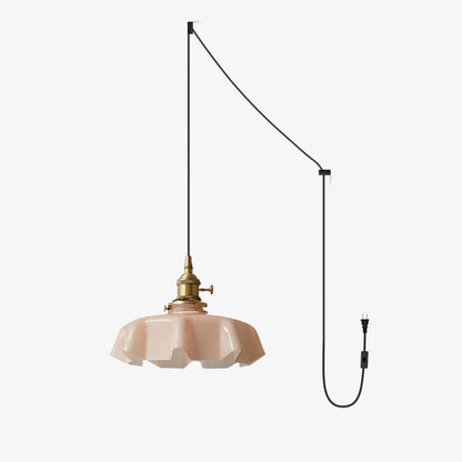 Elegant Floral Hanging Pendant Light