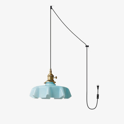 Elegant Floral Hanging Pendant Light
