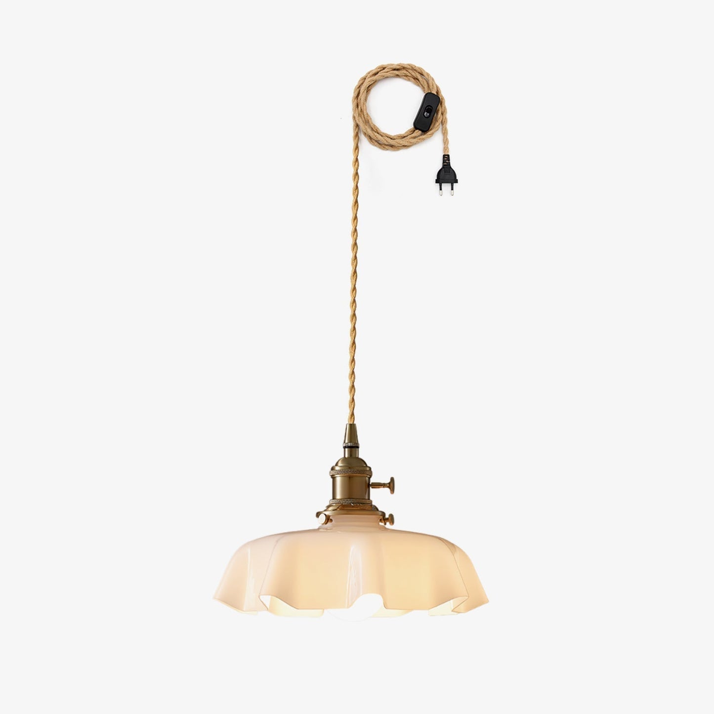 Elegant Floral Hanging Pendant Light