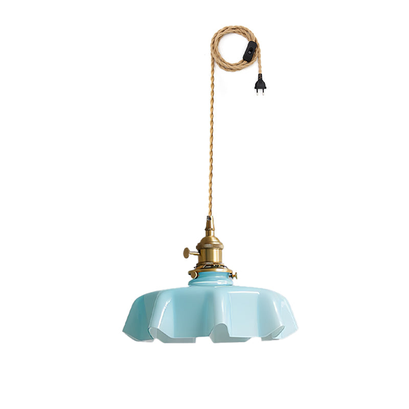 Elegant Floral Hanging Pendant Light