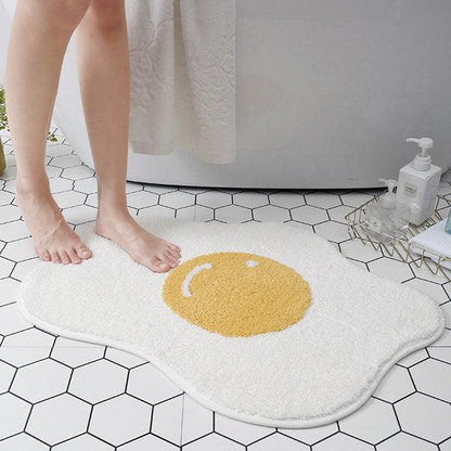 Fun Yellow Egg Mat - Cofik