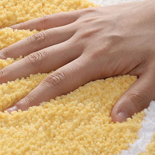 Fun Yellow Egg Mat