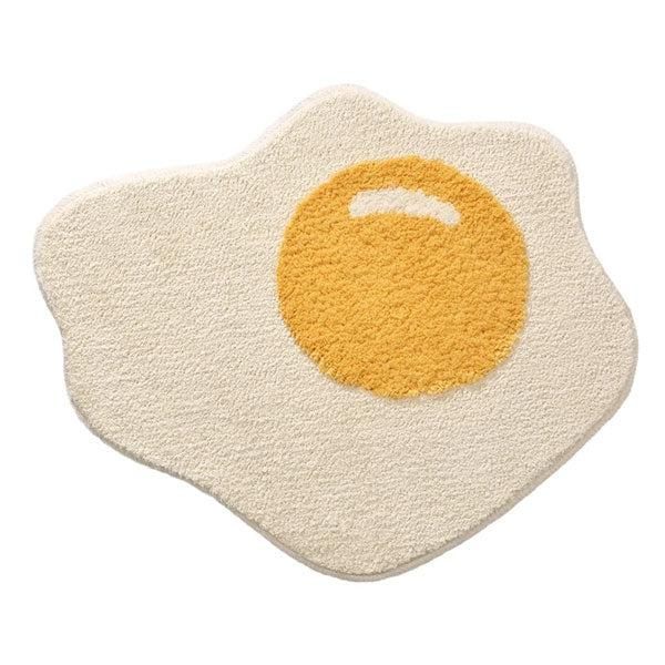 Fun Yellow Egg Mat