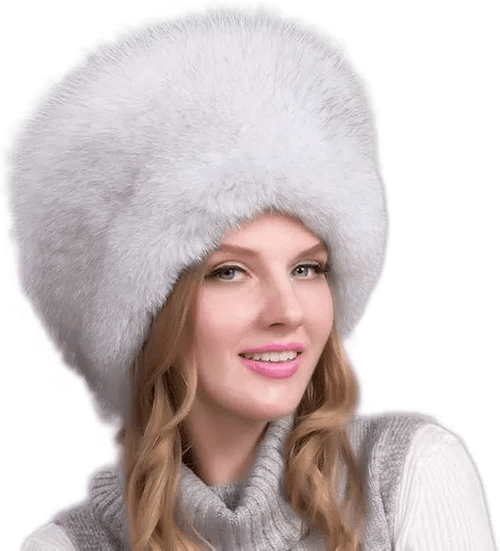 Warm Fur Winter Hat for Women with Ear Flaps