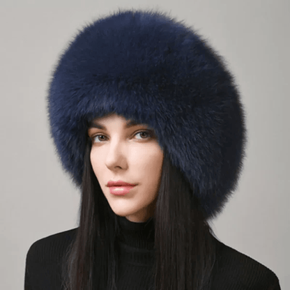 Warm Fur Winter Hat for Women with Ear Flaps