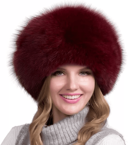 Warm Fur Winter Hat for Women with Ear Flaps