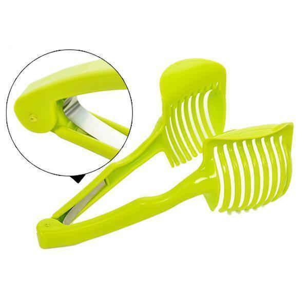 Easy Grip Kitchen Food Slicer Tongs