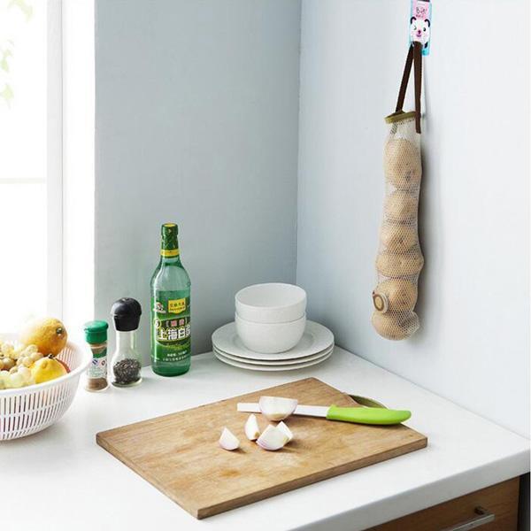 Breathable Produce Storage Net Bag