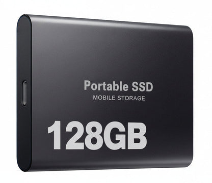 Compact 128GB USB External Solid State Drive Fast Storage - Cofik