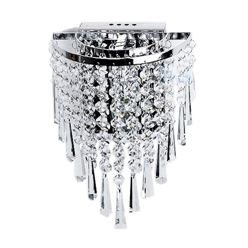 Luxury Glass Drop Crystal Wall Lamps