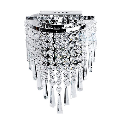 Luxury Glass Drop Crystal Wall Lamps