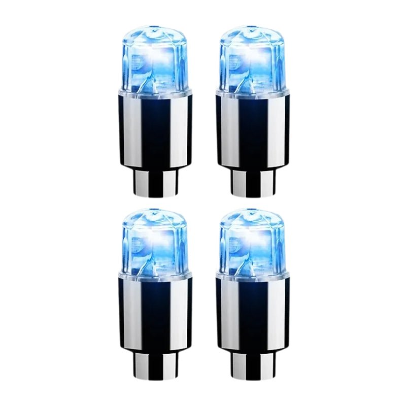 Bright LED Wheel Caps for Cars Bikes Scooters