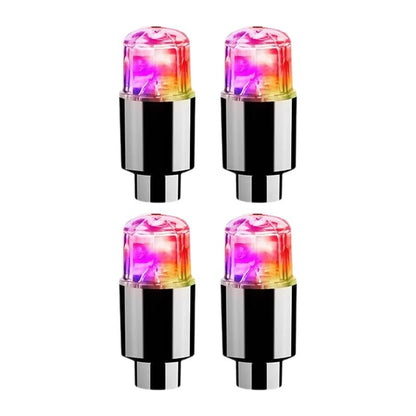 Bright LED Wheel Caps for Cars Bikes Scooters