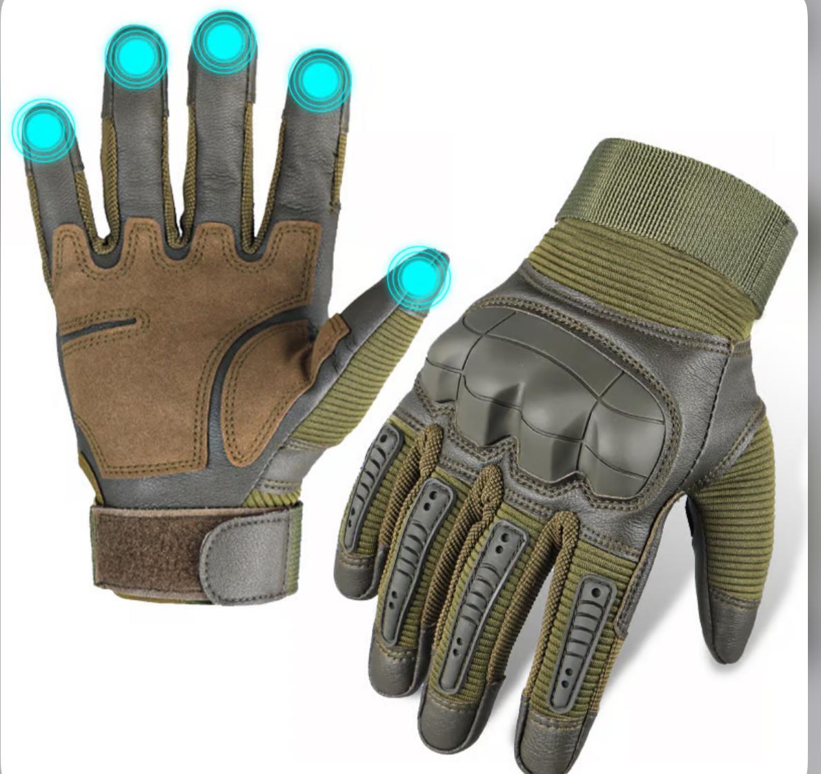Tactical Full Finger Gloves Durable Military Style