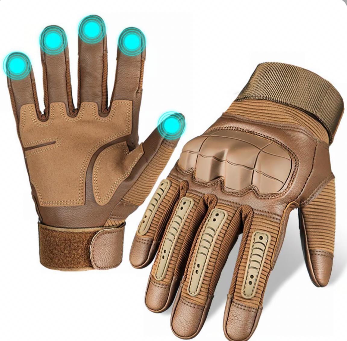 Tactical Full Finger Gloves Durable Military Style