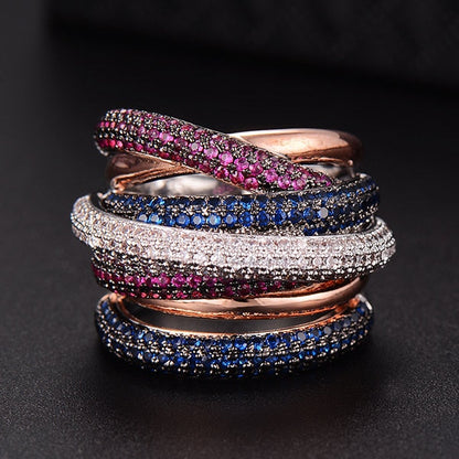 Elegant Gold Stacking Ring for Women