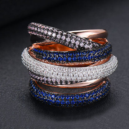 Elegant Gold Stacking Ring for Women