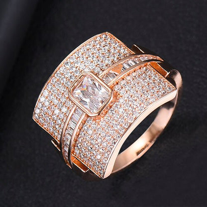 Elegant Gold Stacking Ring for Women
