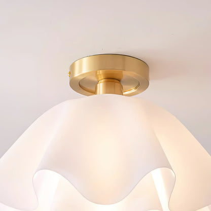 Brass Pendant Light Adjustable Modern Ceiling Fixture
