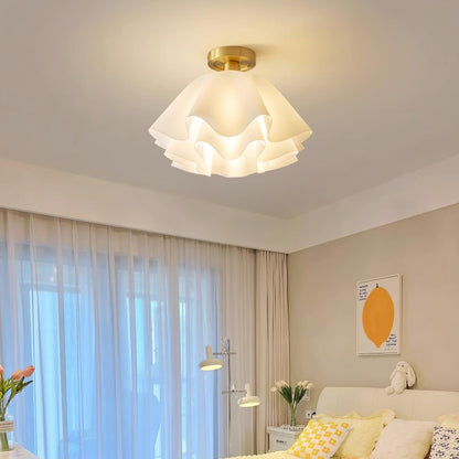 Brass Pendant Light Adjustable Modern Ceiling Fixture - Cofik