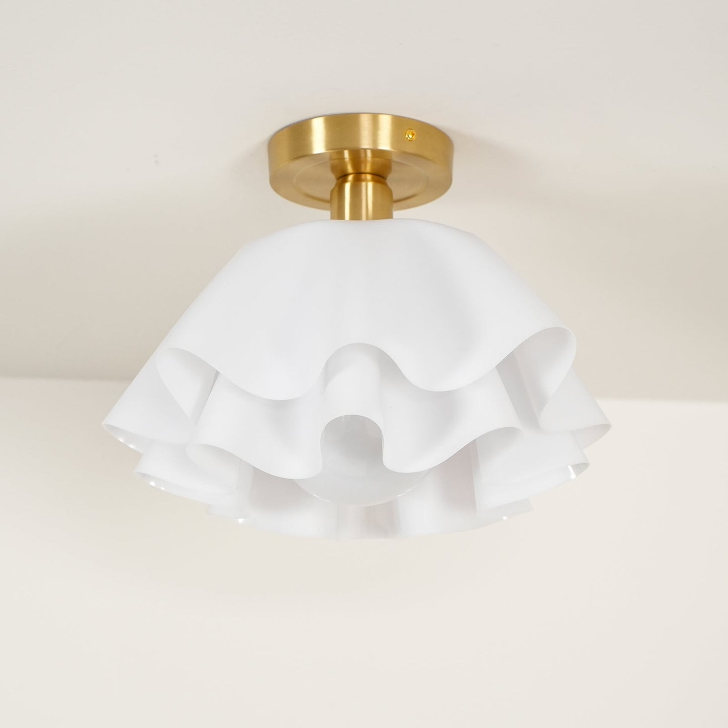 Brass Pendant Light Adjustable Modern Ceiling Fixture