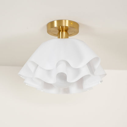 Brass Pendant Light Adjustable Modern Ceiling Fixture