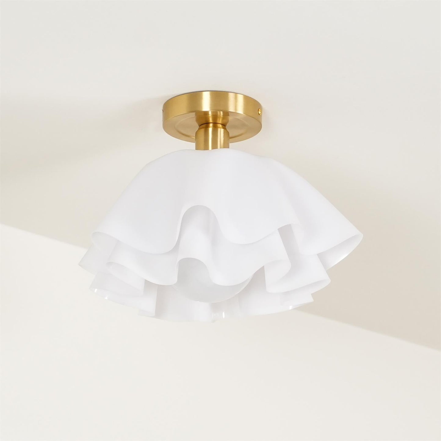 Brass Pendant Light Adjustable Modern Ceiling Fixture