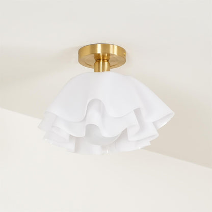 Brass Pendant Light Adjustable Modern Ceiling Fixture