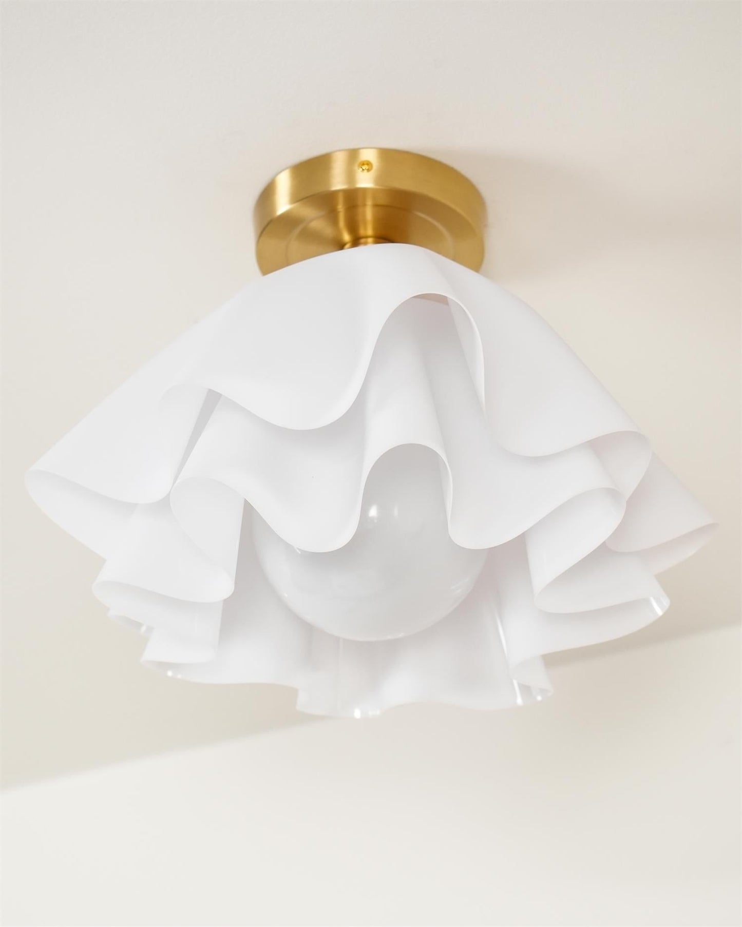 Brass Pendant Light Adjustable Modern Ceiling Fixture