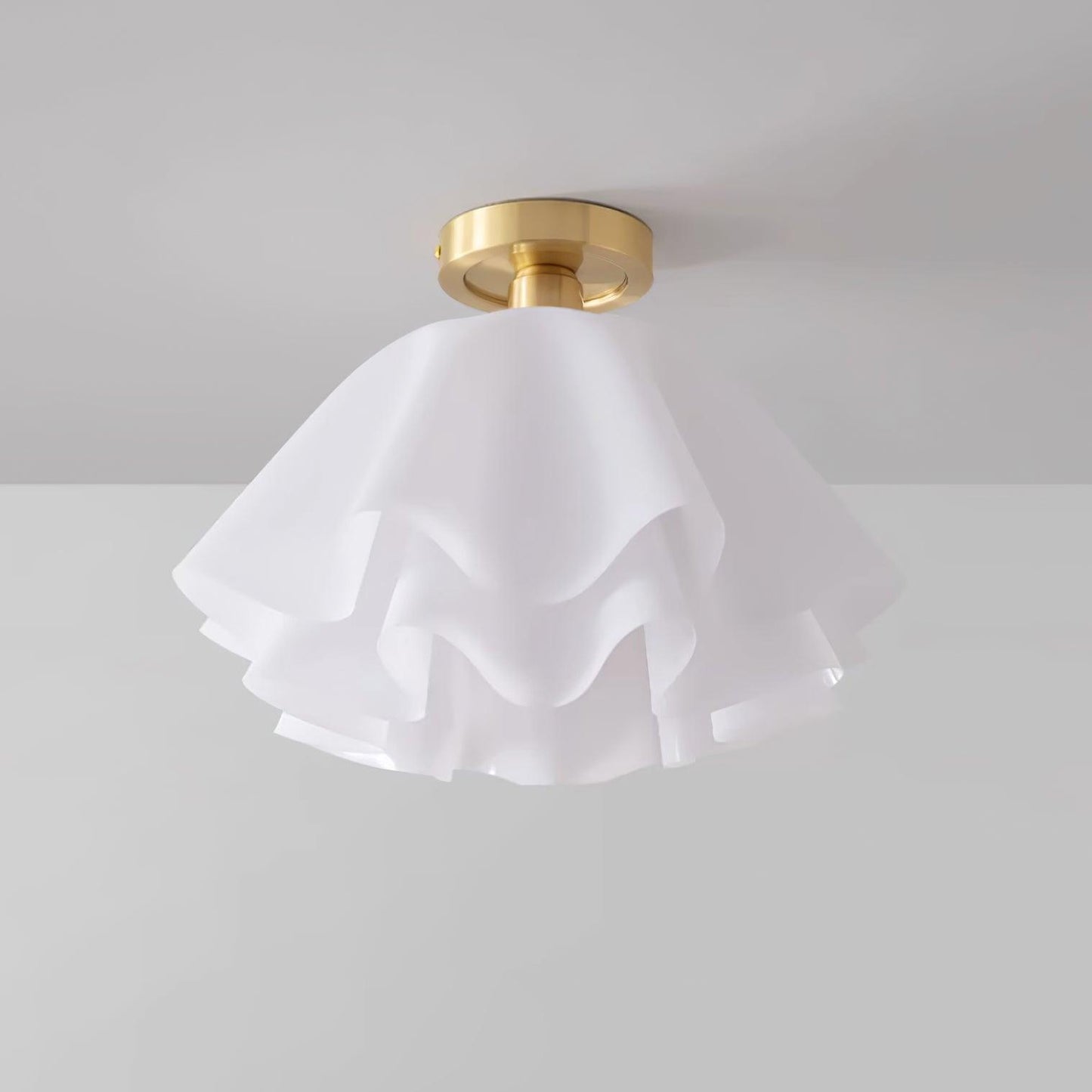 Brass Pendant Light Adjustable Modern Ceiling Fixture