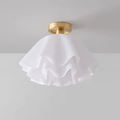 Brass Pendant Light Adjustable Modern Ceiling Fixture