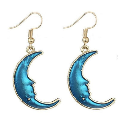 Sparkling Star Dangle Earrings