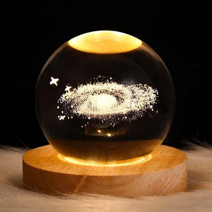 Cosmic Glow Crystal String Lights