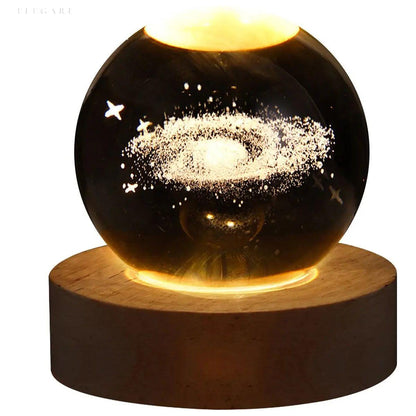 Cosmic Glow Crystal String Lights