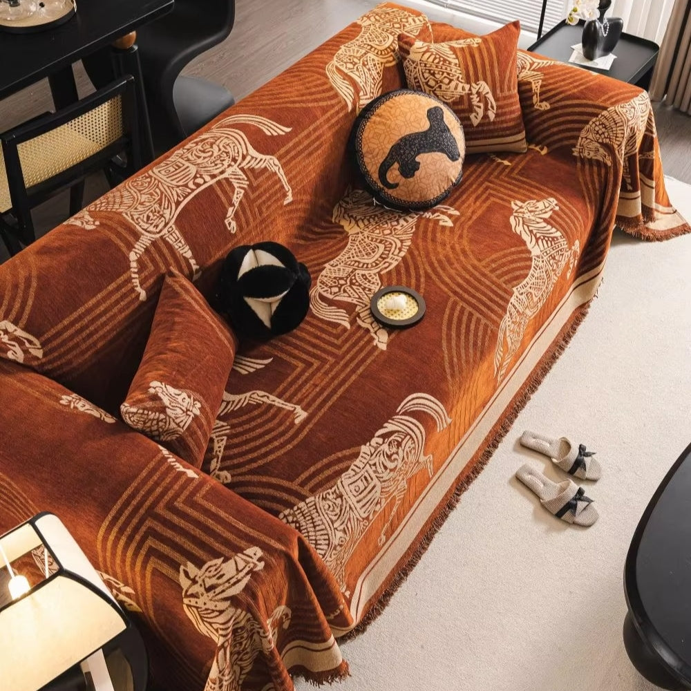 Waterproof Gallora Horse Patio Sofa Cover - Cofik